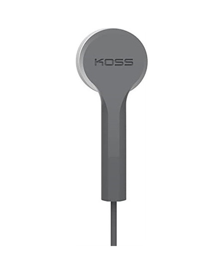 Koss Headphones KEB9iGRY Wired, In-ear, Microphone, Gray