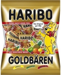 Guminukai HARIBO, Goldbaren, mini, 250 g