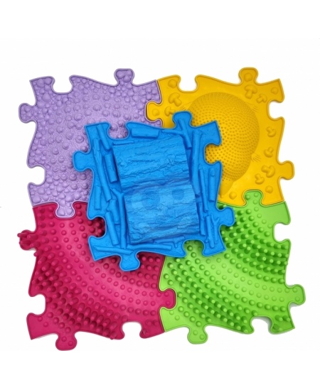 WOOPIE Mata Sensoryczna Ortopedyczna Puzzle 5 el.