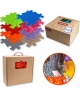WOOPIE Mata Sensoryczna Ortopedyczna Puzzle 8 el. WERSJA-1A