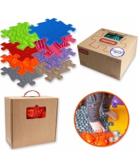 WOOPIE Mata Sensoryczna Ortopedyczna Puzzle 8 el. WERSJA-1A