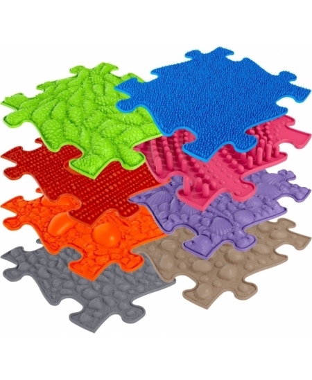 WOOPIE Mata Sensoryczna Ortopedyczna Puzzle 8 el. WERSJA-1A