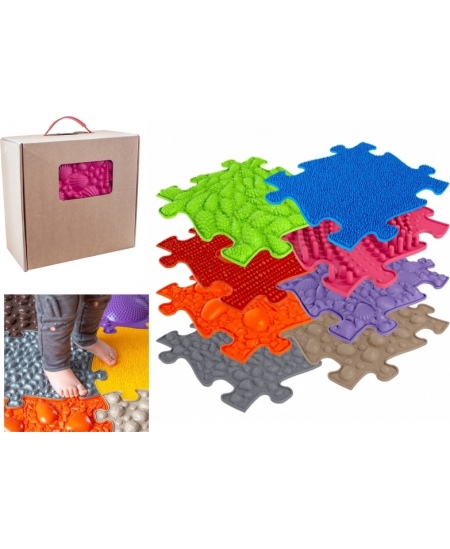 WOOPIE Mata Sensoryczna Ortopedyczna Puzzle 8 el. WERSJA-1A