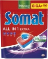 Indaplovių tabletės "SOMAT ALL IN ONE Extra" 100vnt.