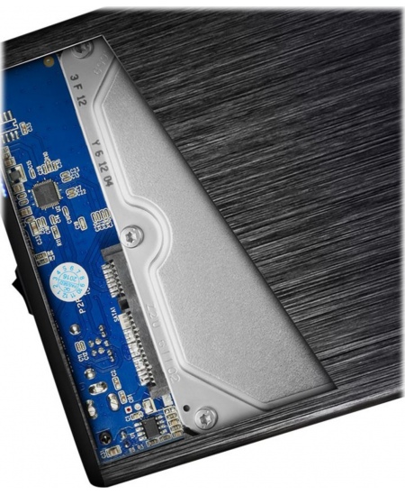 AXAGON | Compact aluminum USB 3.2 Gen 1 external box SATA intended for 3.5" HDD | EE35-XA3