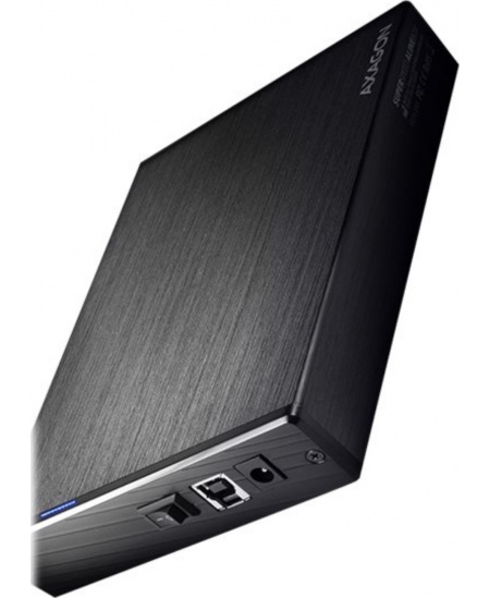 AXAGON | Compact aluminum USB 3.2 Gen 1 external box SATA intended for 3.5" HDD | EE35-XA3