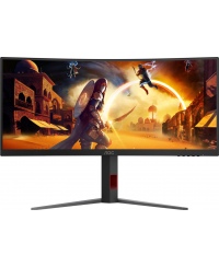 AOC CU34G4Z | 34 " | Fast VA | WQHD | 21:9 | 240 Hz | 1 ms | 3440 x 1440 pixels | 450 cd/m² | HDMI ports quantity 2 | Blac