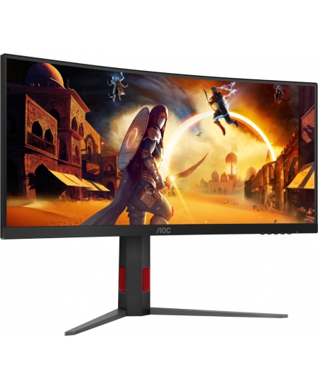 AOC CU34G4Z | 34 " | Fast VA | WQHD | 21:9 | 240 Hz | 1 ms | 3440 x 1440 pixels | 450 cd/m² | HDMI ports quantity 2 | Blac