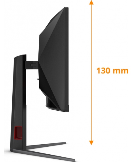 AOC CU34G4Z | 34 " | Fast VA | WQHD | 21:9 | 240 Hz | 1 ms | 3440 x 1440 pixels | 450 cd/m² | HDMI ports quantity 2 | Blac