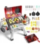 WOOPIE Grill Barbecue Kuchnia Ogrodowa Interaktywna Para LED Zestaw XL 41 el.