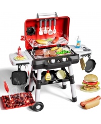 WOOPIE Grill Barbecue Kuchnia Ogrodowa Interaktywna LED Zestaw XL 31 el.