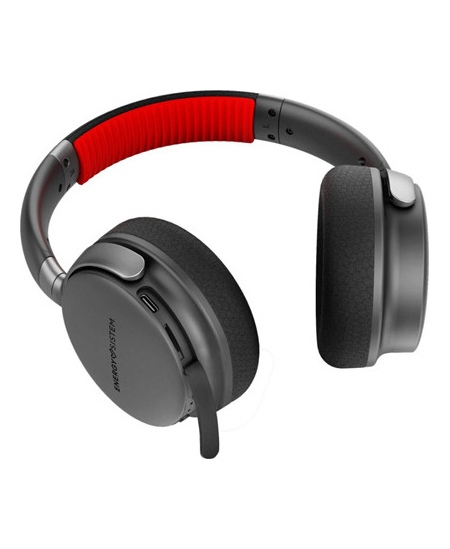 Energy Sistem Headphones | Power Sport | Built-in microphone | Bluetooth | Black/Red