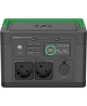 APC OffGrid Portable Power Station 330, 230V, 332Wh Lithium-ion, LCD, 2 CEE 7/3 Schuko outlets, Sinewave, 3 USB-A, 1 USB-C, Wire