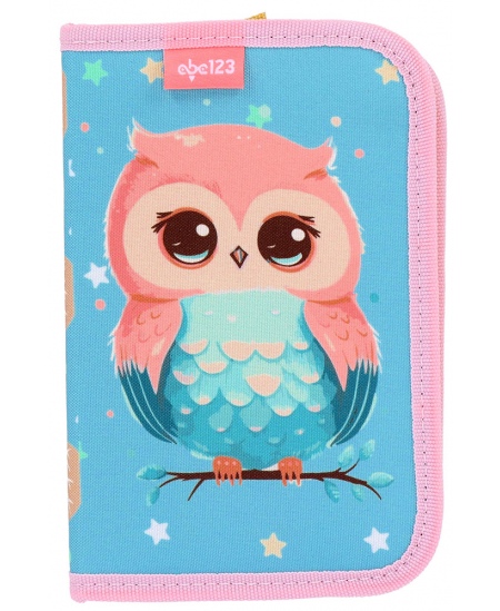 Kuprinė su priedais ABC123 Owl, Flexi, 4 dalių