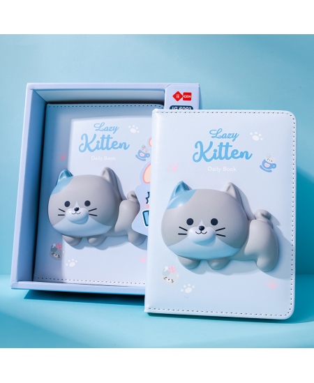 Mini užrašų knygelė SQUISHY Cat, 96 lapų
