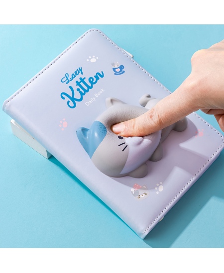 Mini užrašų knygelė SQUISHY Cat, 96 lapų