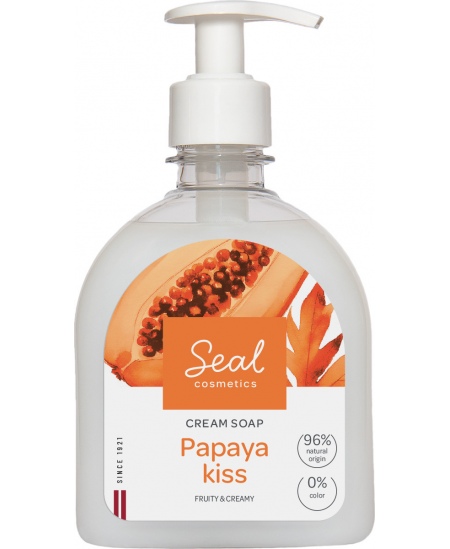 SEAL Cosmetics kreminis muilas PAPAYA KISS 300ml