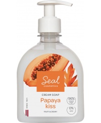 SEAL Cosmetics kreminis muilas PAPAYA KISS 300ml