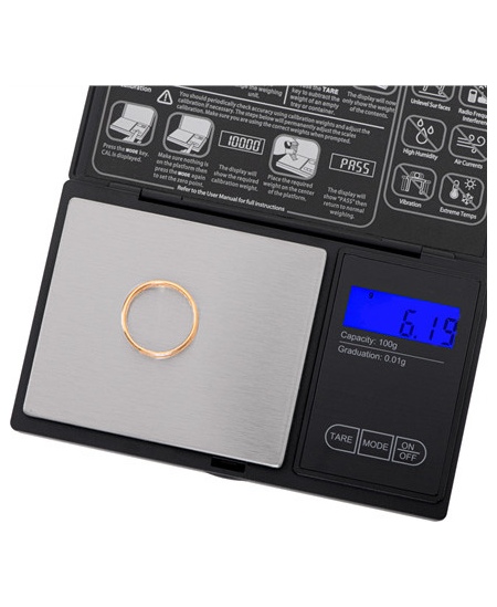 Adler | Precision Scale | AD 3176 | Maximum weight (capacity) 0.1 kg | Black