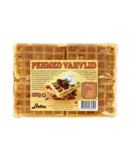 Belgiški vafliai, 250 g