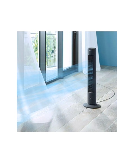 Philips | CX5535/11 | Tower Fan | Dark Gray | Diameter 31 cm | Number of speeds 3 | Oscillation | Remote control