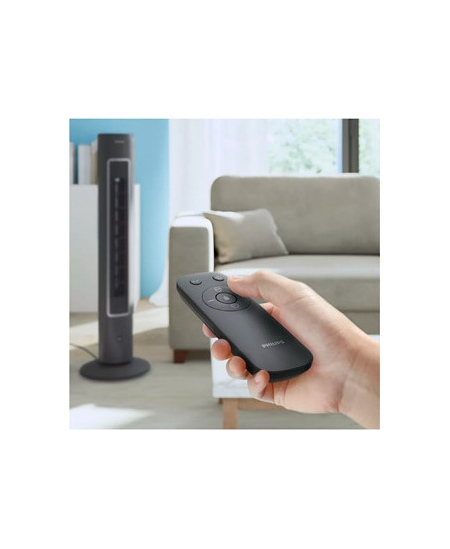 Philips | CX5535/11 | Tower Fan | Dark Gray | Diameter 31 cm | Number of speeds 3 | Oscillation | Remote control