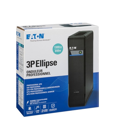Eaton 3P Ellipse 1300 USB DIN | 840 VA | 1300 W