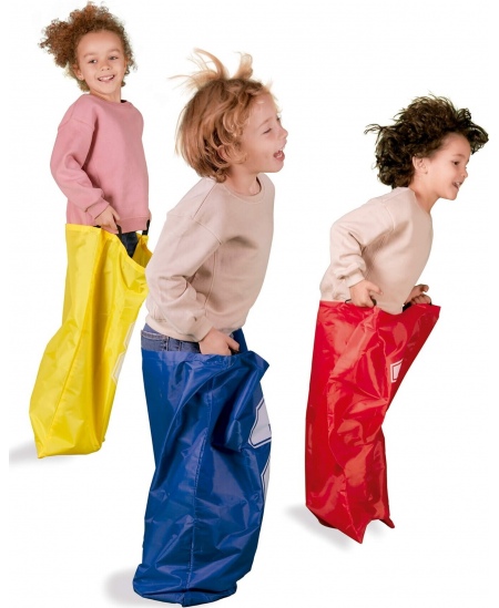 Spalvoti šokinėjimo maišai Apli Kids (4 vnt.)