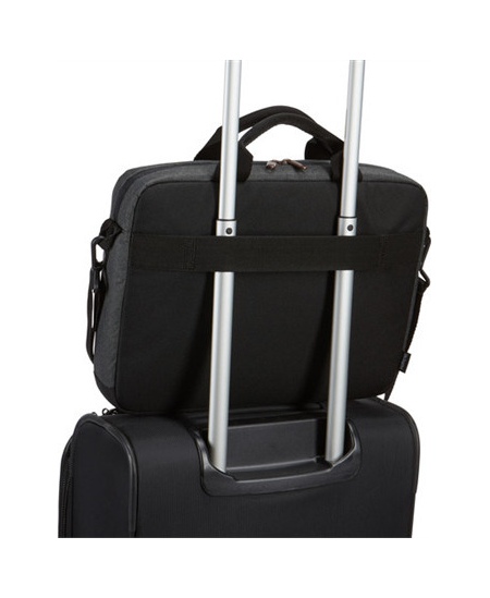 Case Logic | Era Attaché | Fits up to size 14 " | Messenger - Briefcase | Obsidian | Shoulder strap