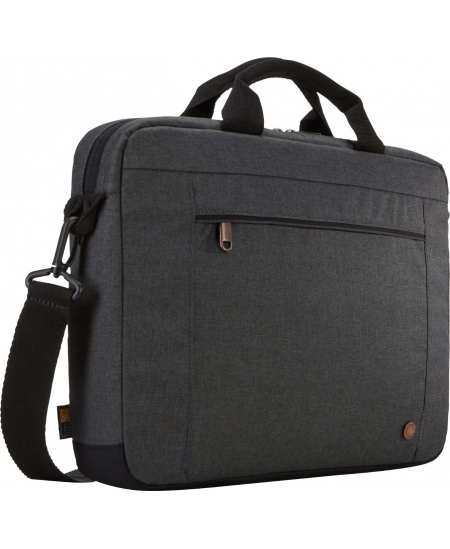 Case Logic | Era Attaché | Fits up to size 14 " | Messenger - Briefcase | Obsidian | Shoulder strap