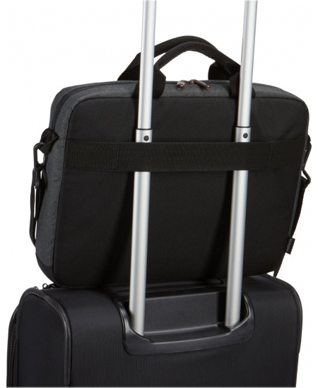 Case Logic | Era Attaché | Fits up to size 14 " | Messenger - Briefcase | Obsidian | Shoulder strap