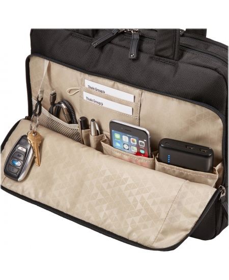 Case Logic | NOTIA-114 | Slim Briefcase | Fits up to size 14 " | Black | Shoulder strap