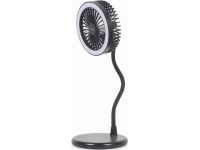 Gembird | TA-WPC10-LEDFAN-01 Desktop Fan With Lamp And Wireless Charger | N/A | Phone or tablet with built-in Qi wireless chargi