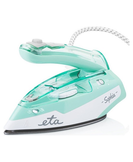 ETA | ETA127190000 Sophia | Steam Travel Iron | 1100 W | Water tank capacity 80 ml | Continuous steam 30 g/min | Steam boost per