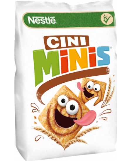 Pusryčių dribsniai  NESTLE, Cini Minis, su cinamonu, 450g