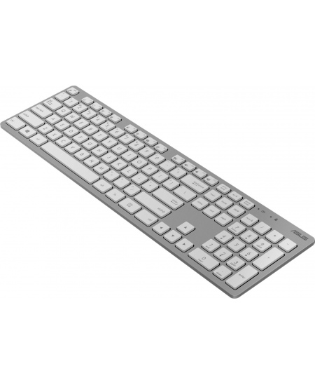 Asus W5000 Keyboard and Mouse Set, Wireless, Mouse included, EN, Grey