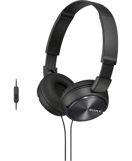 Sony | Foldable Headphones | MDR-ZX310 | Wired | On-Ear | Black