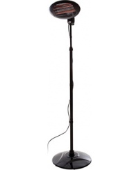SUNRED | Heater | SMQ2000A, Elekra Quartz Standing | Infrared | 2000 W | Black | IP34