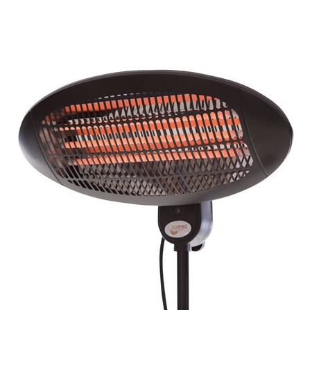 SUNRED | Heater | SMQ2000A, Elekra Quartz Standing | Infrared | 2000 W | Black | IP34