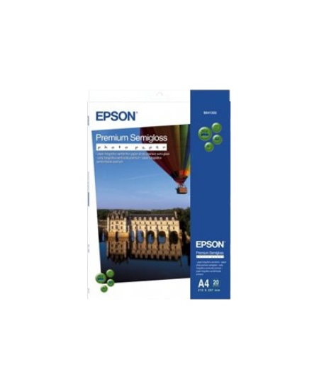 Epson Premium Semigloss Photo Paper, 25 Sheets | 250 g/m² | A2 | Photo Paper