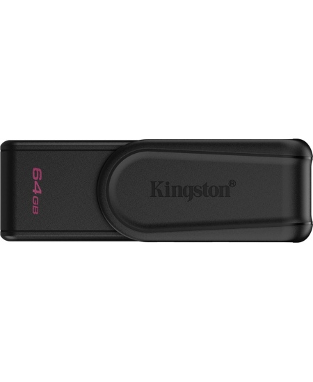 Kingston USB Flash Drive | DataTraveler Exodia S | 64 GB | USB 3.2 Gen 1 | Black
