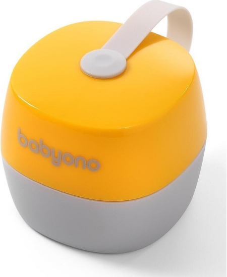 Čiulptukų dėklas BabyOno, oranžinis