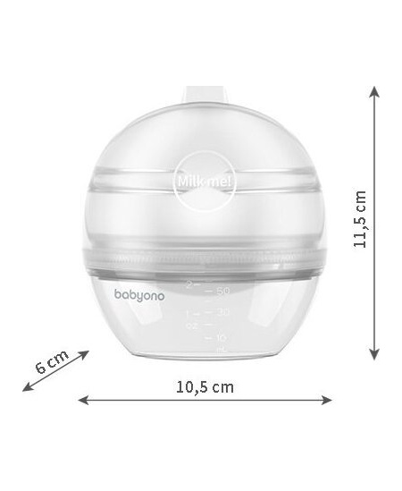 BabyOno Kolektorius / pientraukis MILK ME, 1400
