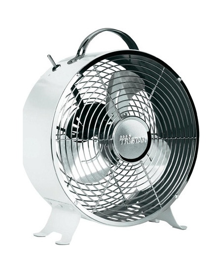 Tristar | VE-5967 | Desk Fan | White | Diameter 25 cm | Number of speeds 2 | 20 W | No