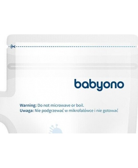 BabyOno maišeliai motinos pienui laikyti užšaldyti 30 vnt.x180 ml, 1084