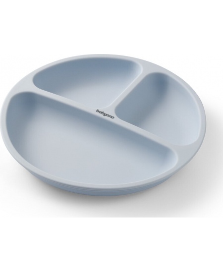 Babyono lėkštutė silikoninė neslystanti mėlyna 1482/01