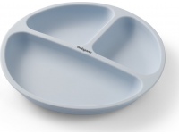 Babyono lėkštutė silikoninė neslystanti mėlyna 1482/01