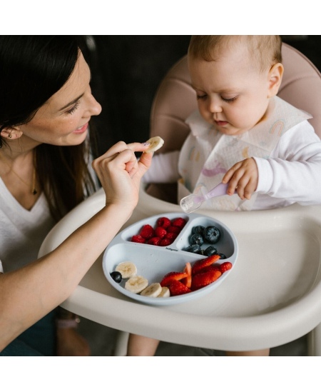 Babyono lėkštutė silikoninė neslystanti mėlyna 1482/01