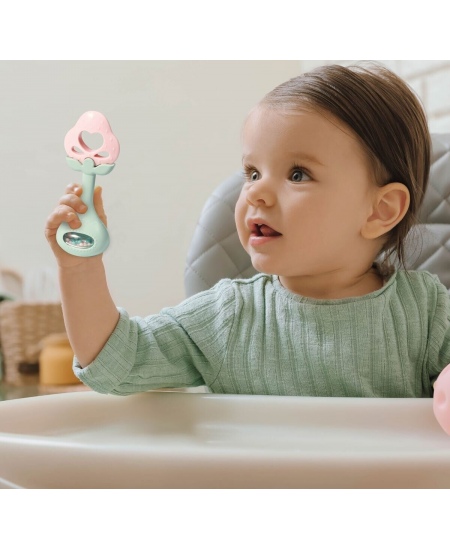 Lavinamasis kramtukas BABYONO, su barškučiu, braškė, 499/03