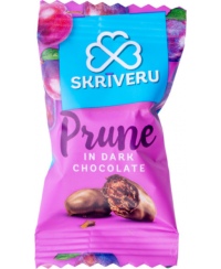 „SKRĪVERU“ slyvos juodajame šokolade, 1 kg